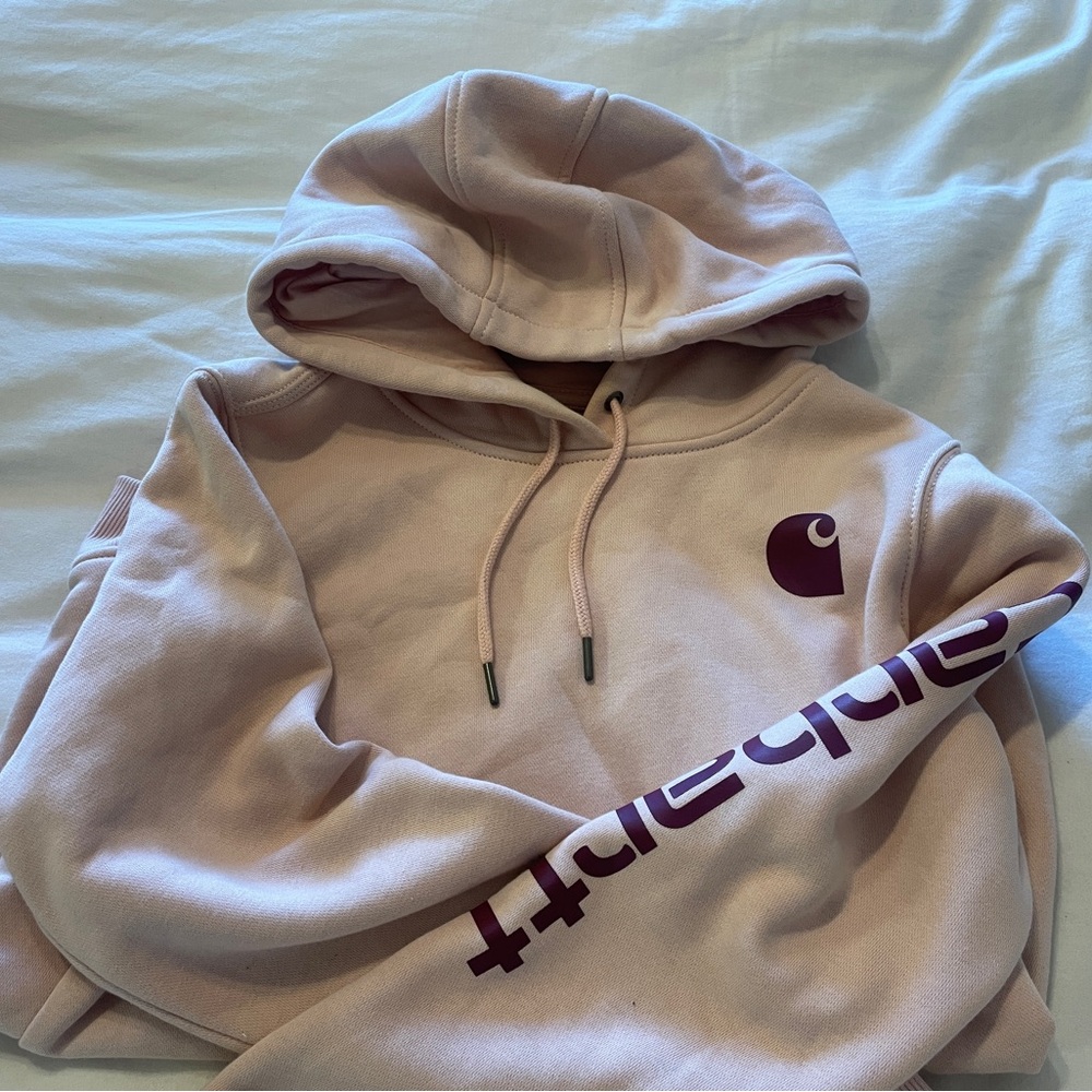 Carhartt Pink Hoodie with Logo